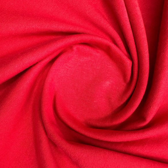 Material tricot glat OE, culoarea rosu
