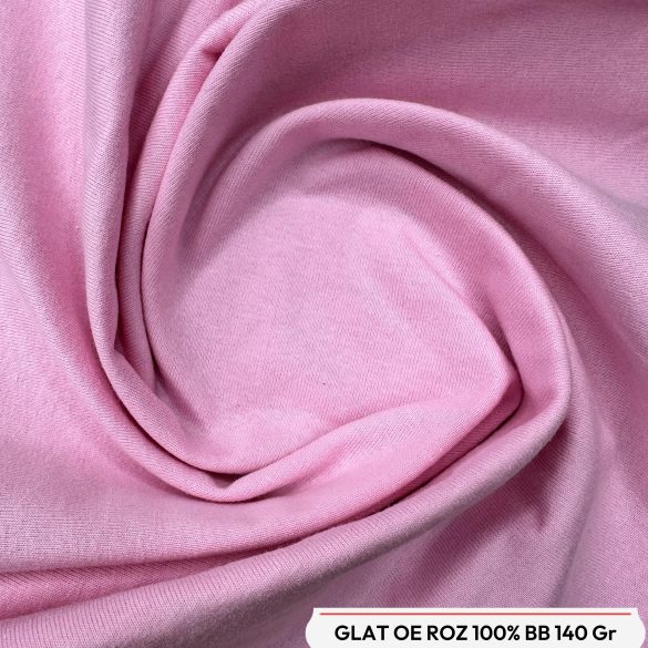 Material tricot glat OE, culoarea roz