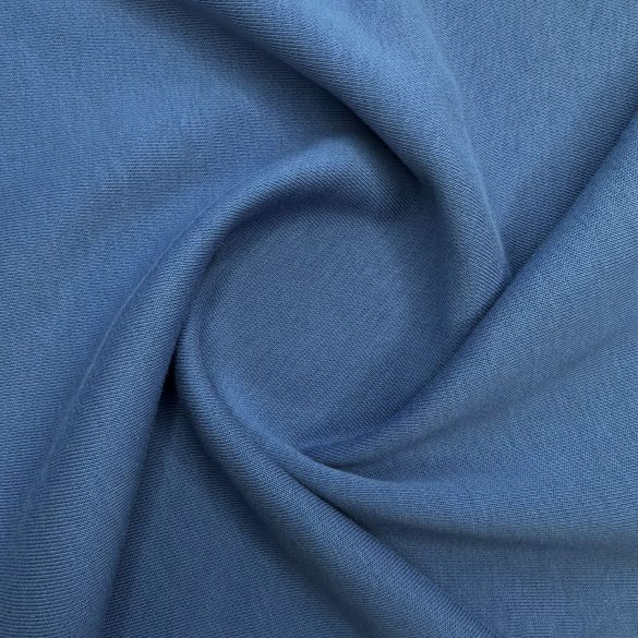 Material tricot din 3 fire, culoarea albastru