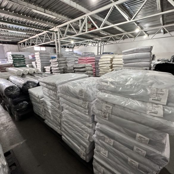 Depozitul de materiale textile Suntex din Afumati, judetul Ilfov
